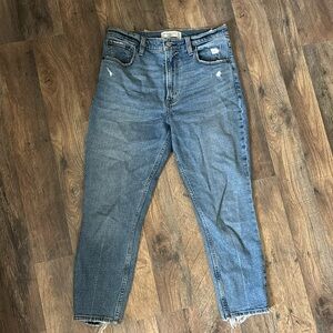 Abercrombie & Fitch The Skinny High Rise Petite X-Short Jean